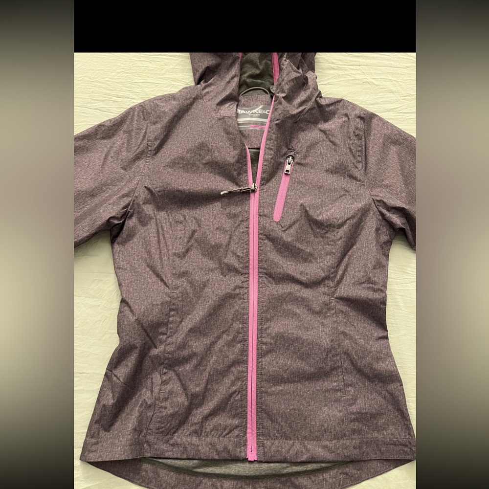 💜SOLD💜Girls Hawke &Co Pro series Performance Jacket Sz.10/12Color: Grey & Pink